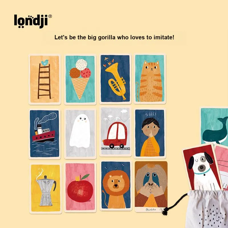 LONDJI Imported Card Party Kids Board Game Creative Game Board Games-1
