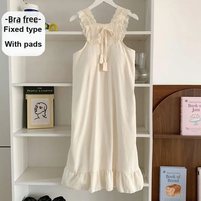 OEING Nightgown Women's Apricot-1