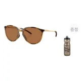 9288-03 Polished Brown Tortoiseshell Frame-Bronze Polarized Lens+Kettle