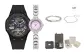 Black Mechanical+Peach Pink[Bracelet Clothing Sets]
