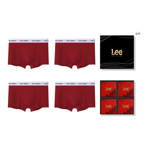 Ли совместный модель нижнего белья Мужской 4 шт Подарочный набор в коробке