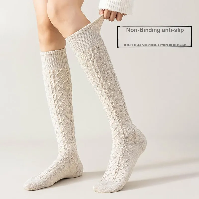 MIIOW Knee High Socks Women's 2 Pack-31