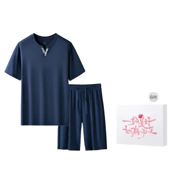 DUINIDESIYU Pajama Set Men's Gift Box Set