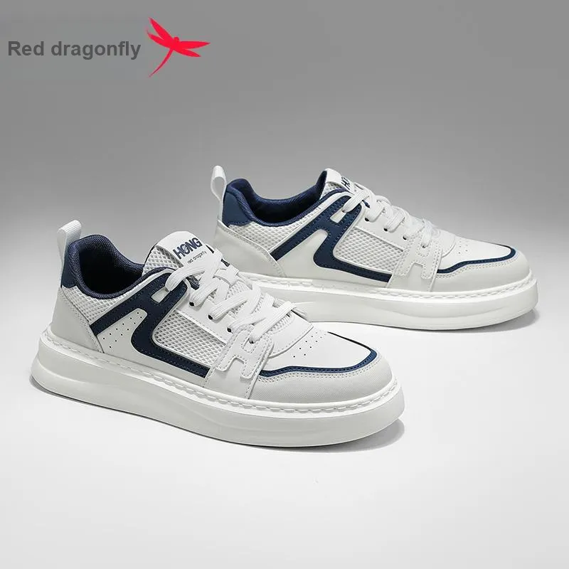 RED DRAGONFLY Low Top Skateboard Shoes Men's-10
