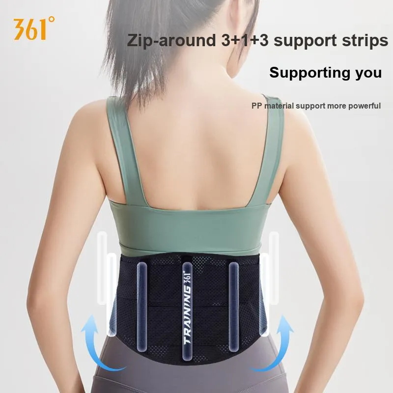 361° Back Support Braces Sports Aid Protective Polyester Elastane Unisex-3