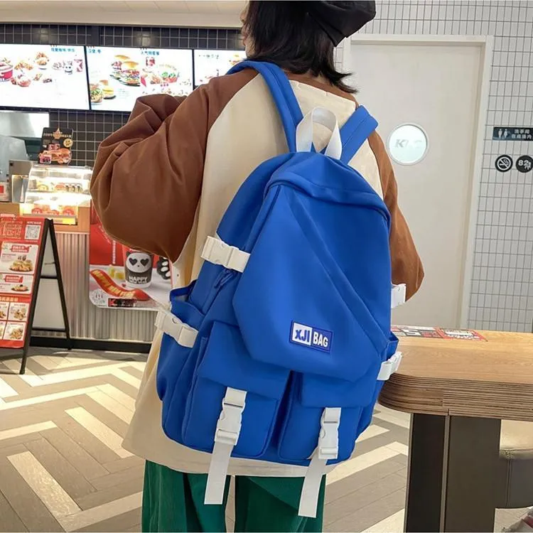 NOMK Nylon Laptop Bag Backpack Regular Unisex-6