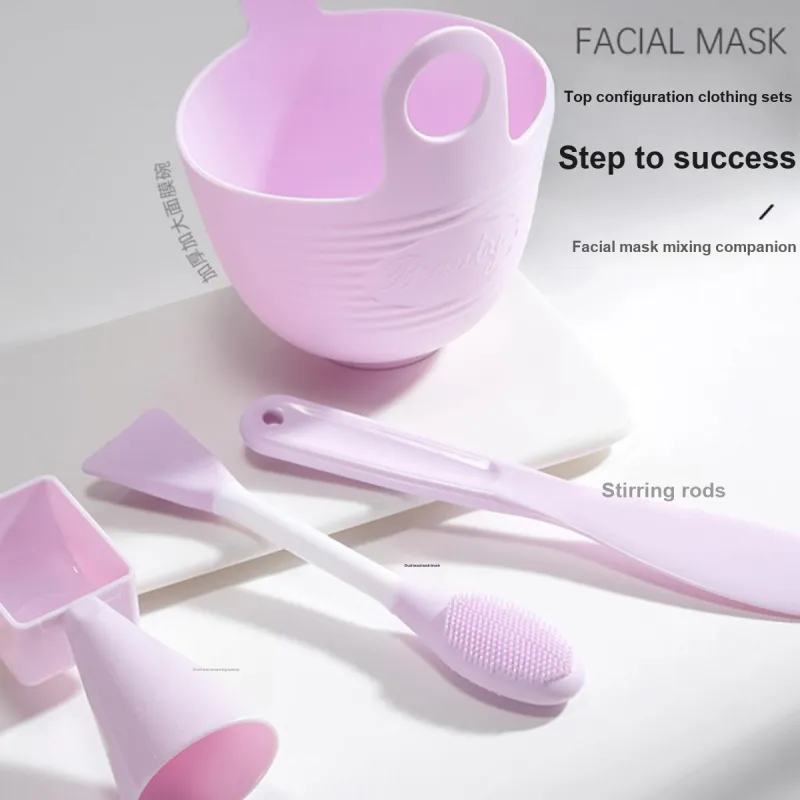 LMLTOP Facial Mask Bowl For Spa Treatment In Beauty Salons 4 Piece Set-2