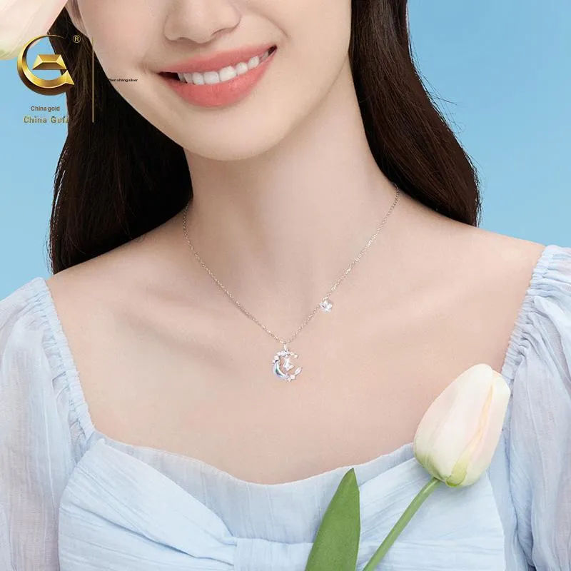 ZSY Silver 925 Necklaces Women's-5