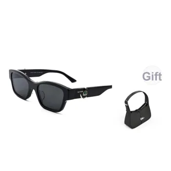 THE OWNER Plate Frame Square Sunglasses Unisex