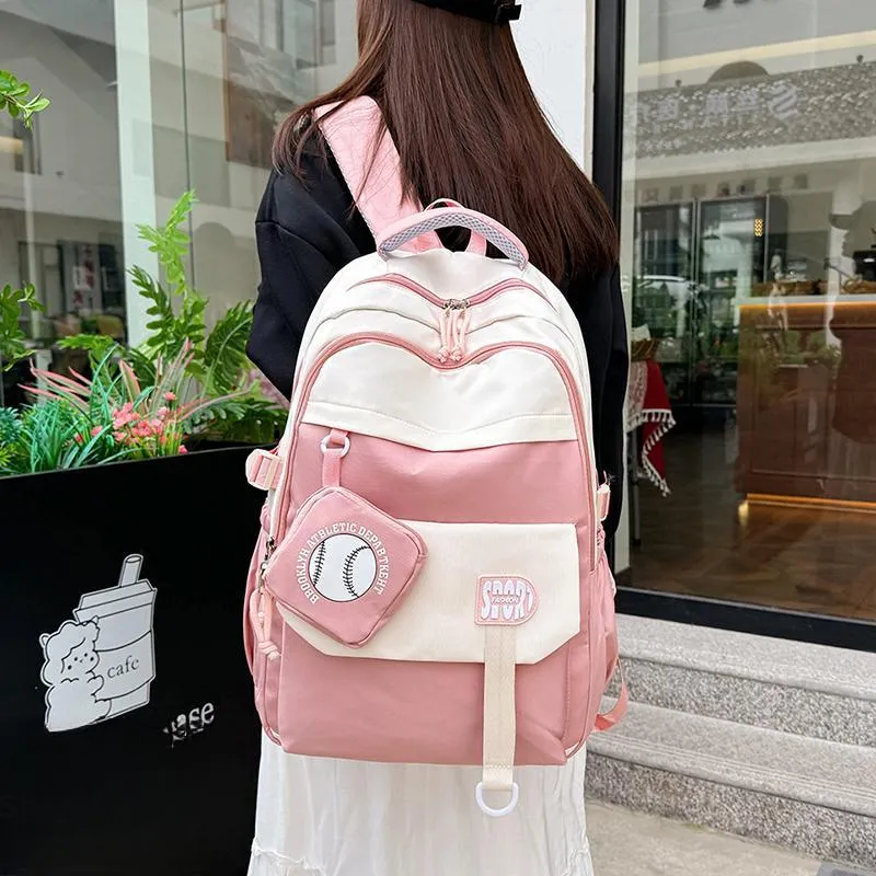 OUZIHUANG Oxford Backpack Regular Unisex Multicolor-8
