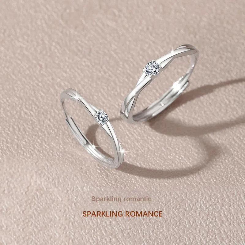 JITAIXIANG S925 Silver Rings Unisex-3