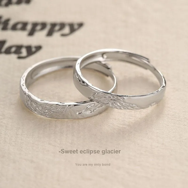 DAWO S 999 Fine Silver Rings Unisex-1