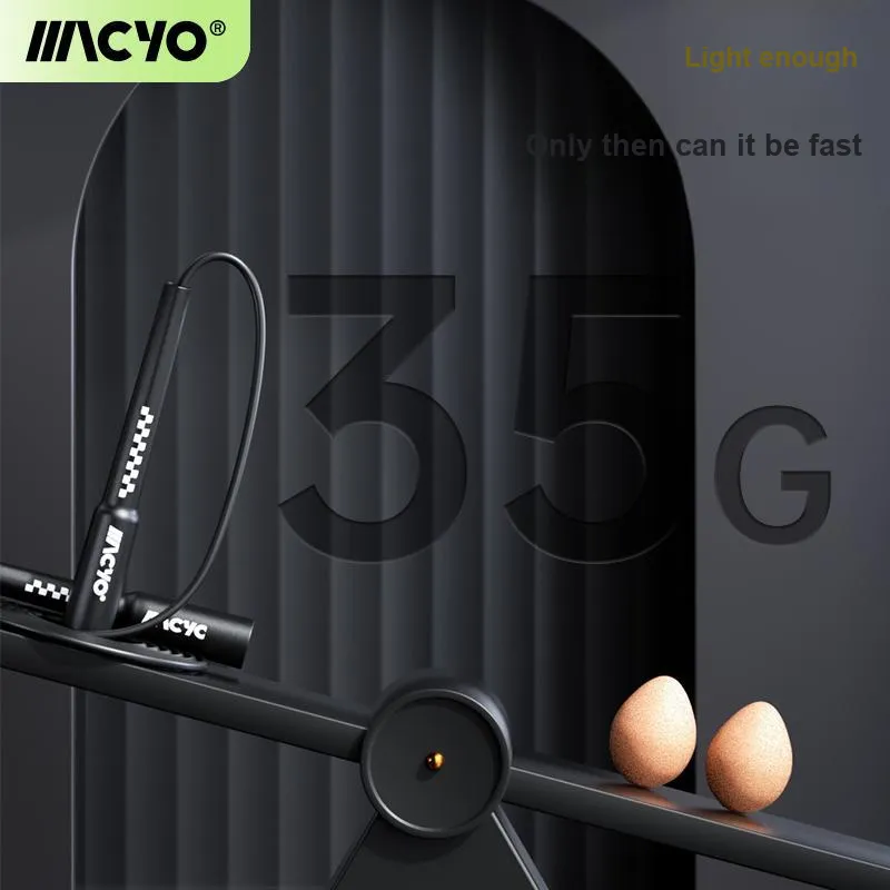 MACYO Fitness Training Non Countable Jump Ropes Eat Meat Twine Material PVC Handle Material PP 2.8M-21