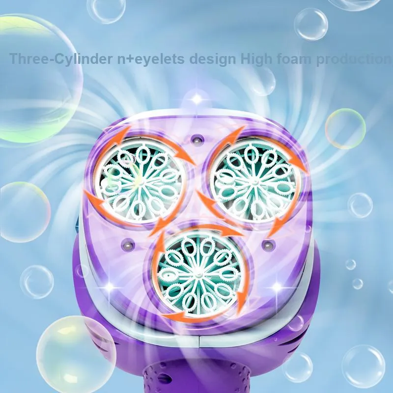 Disney Frozen Multi Hole Outdoor Electric Charging Bubble Machines-1