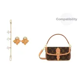 [Four-Leaf Clover Two-Piece Set]Four-Leaf Clover Extender Chain 30cm+Abrasion-Resistant Buckle