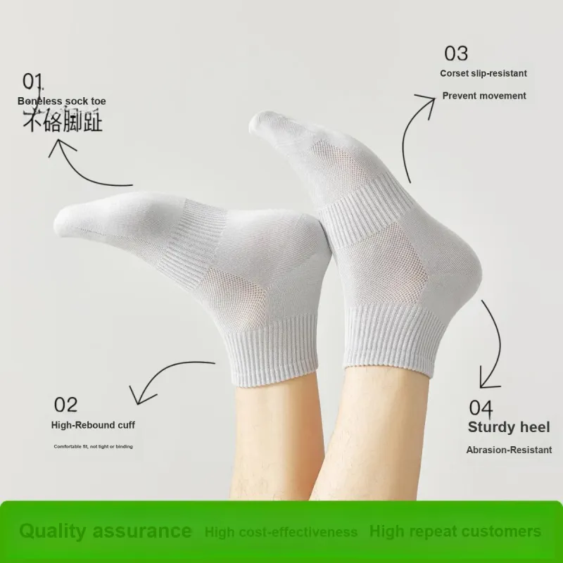 Temooues Ankle Socks Women's 5 Pack-2