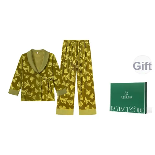 DAFENQIMIMA Бабочка COLORS Весна Женские Подарочные Наборы Пижам