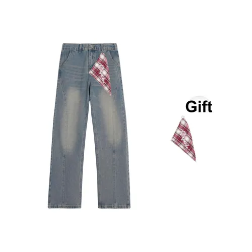 MINGNIKAI Унисекс Джинсы