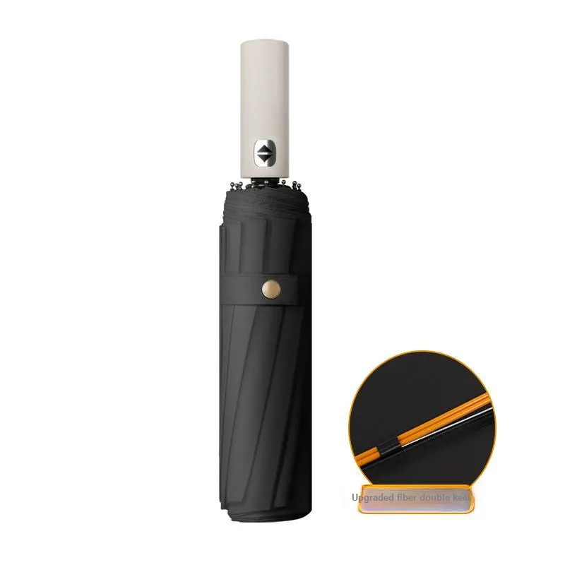 Lancitu Fully Automatic Umbrella Sun Protection Reinforced Sun Protection Sunny And Rainy Dual Use Folding Umbrella-2