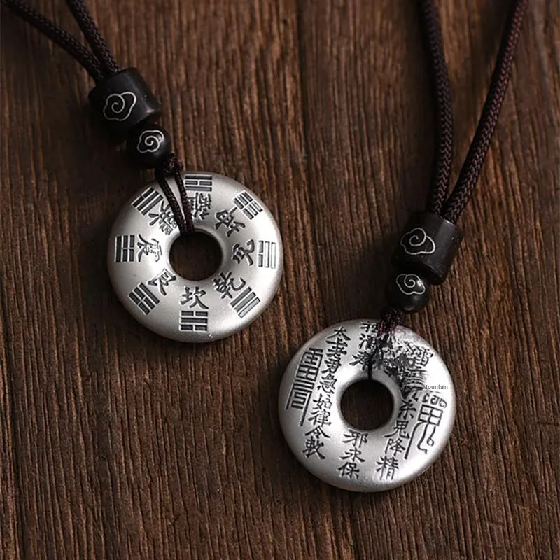 Centennial Chuanqi S999 Fine Silver Foot Silver Pendants Unisex-1