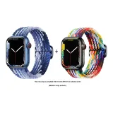 Apple Woven Strap-Blueberry * Rainbow