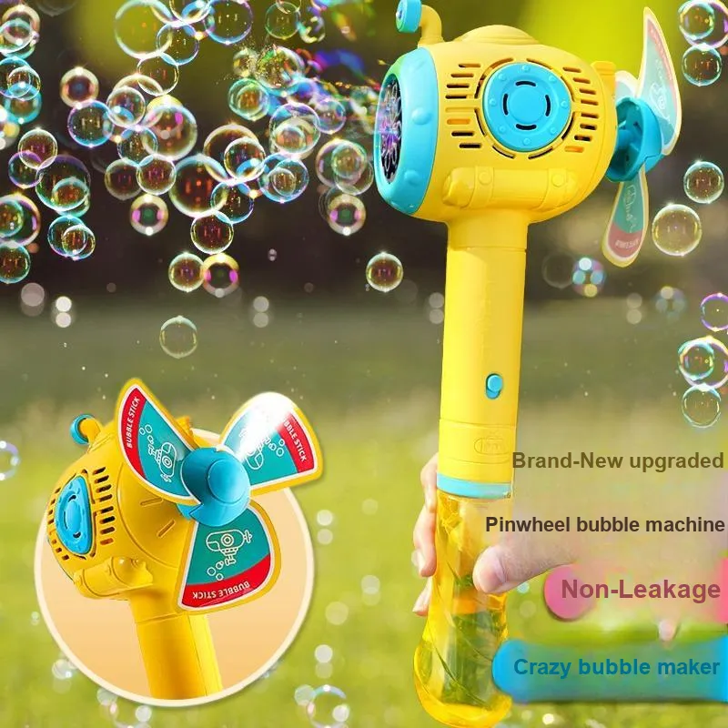 Gollum Submarine Windmill Handheld Fully Automatic Leakproof And Non-Toxic Water Bubble Machines-3