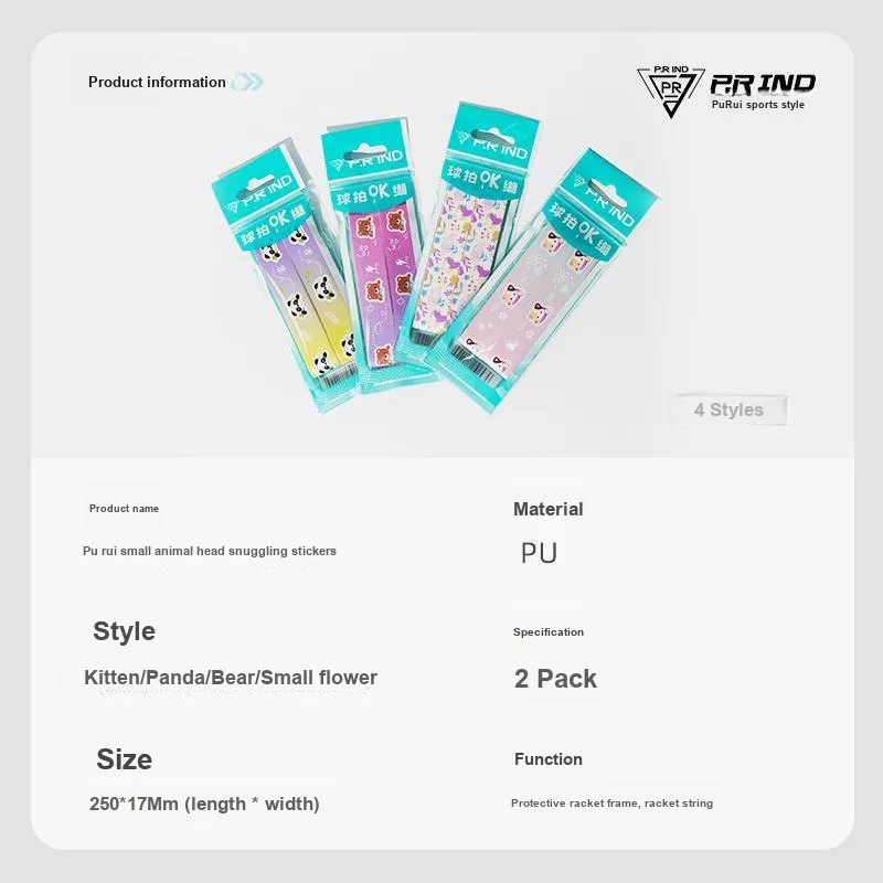 P.R IND Badminton Equipment PU Unisex Frame Protection Tape-20