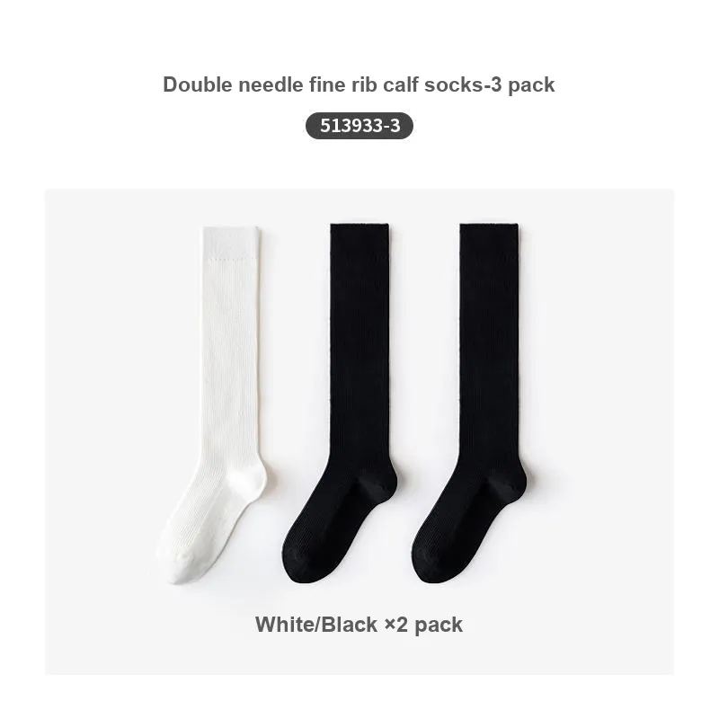 Caramella Knee High Socks Women's Combo Set-13