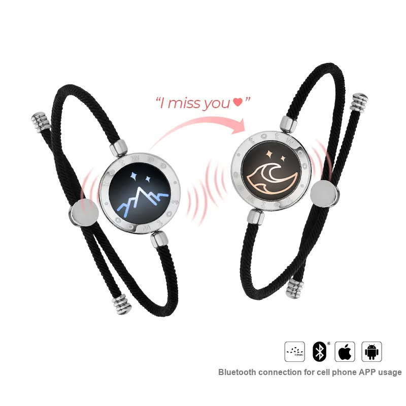 TOTWOO Drawstring/Milanese Cord Bracelet Pair Unisex-3