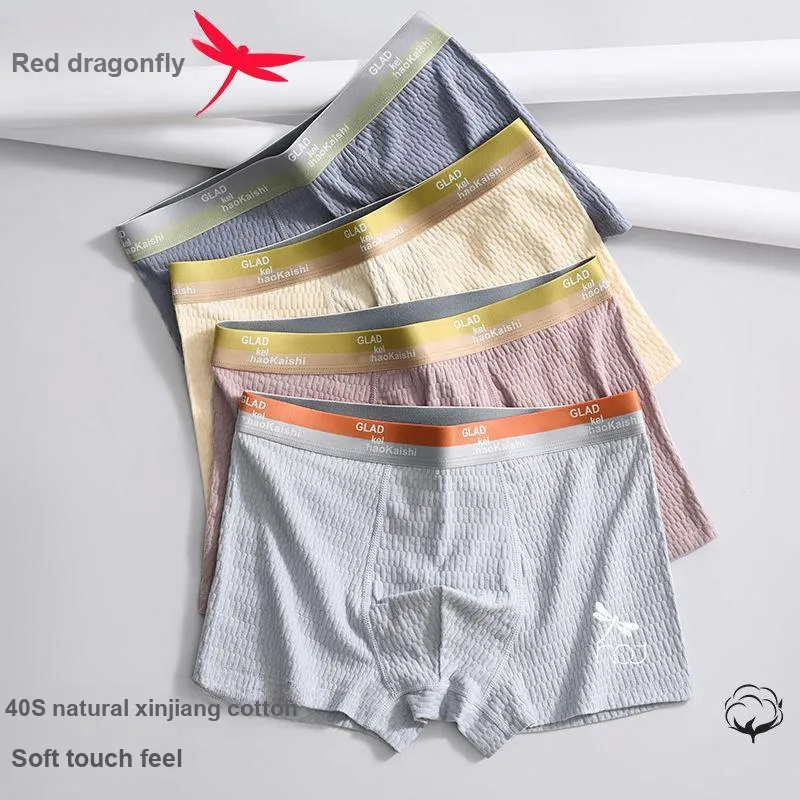 RED DRAGONFLY Cotton Panties Men's Box 3 Pack-4