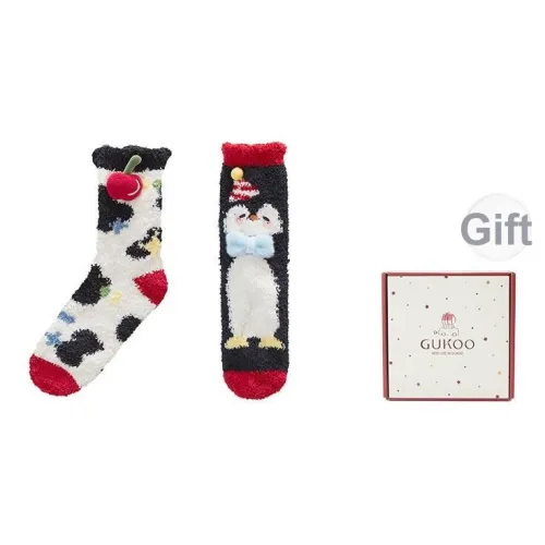 GUKOO Носки Crew Женские Набор из 2 пар OF Gift Boxes