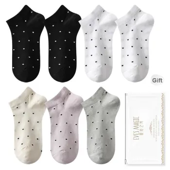 XIA.WA.ZHI.XIU Ankle Socks Women's Shopping Bag 7 Pack