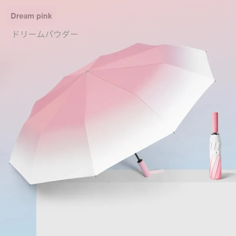 NingYi High Value Color Changing Thickened Vinyl Sun Umbrella With Anti Glare And UV Protection Foldable Sunshade-2