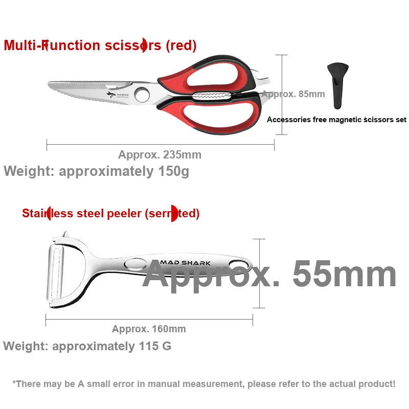 MAD SHARK Household Scissors-1
