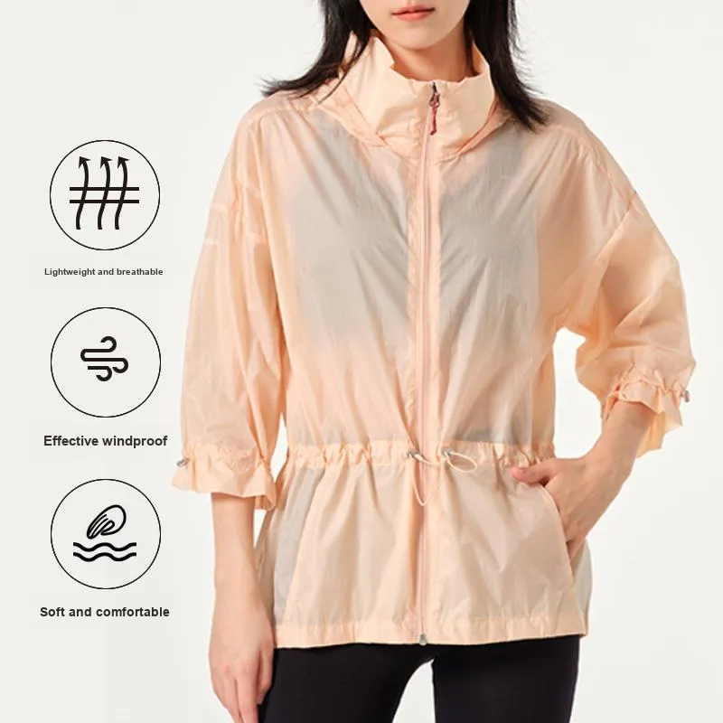 Columbia Breathable UV Protection Sun Protection Clothing Women's Orange-3