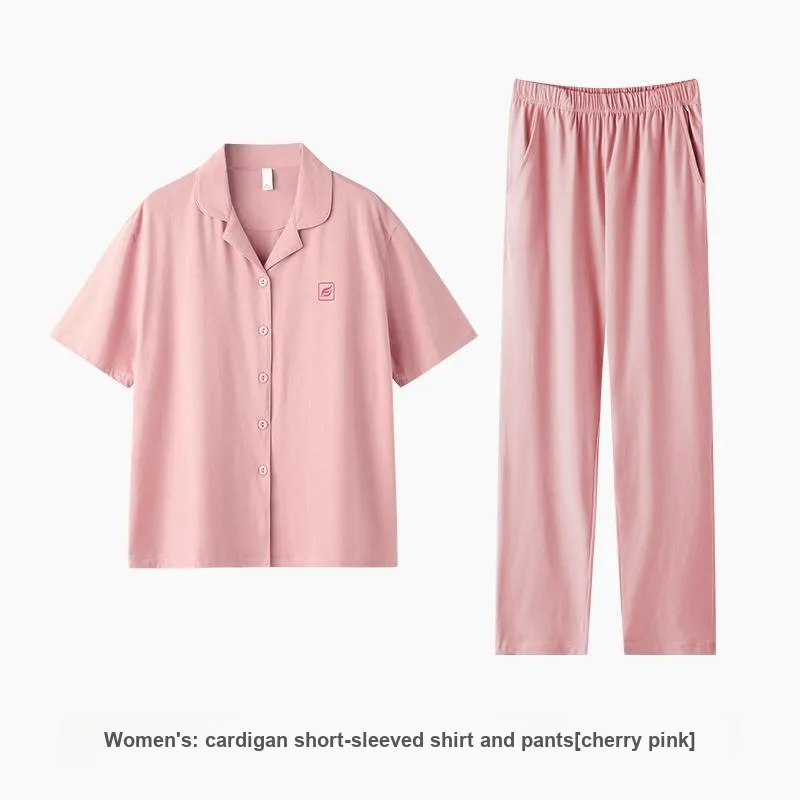 ZAO FU NIAO Pajama Set Women's Cherry Pink-1