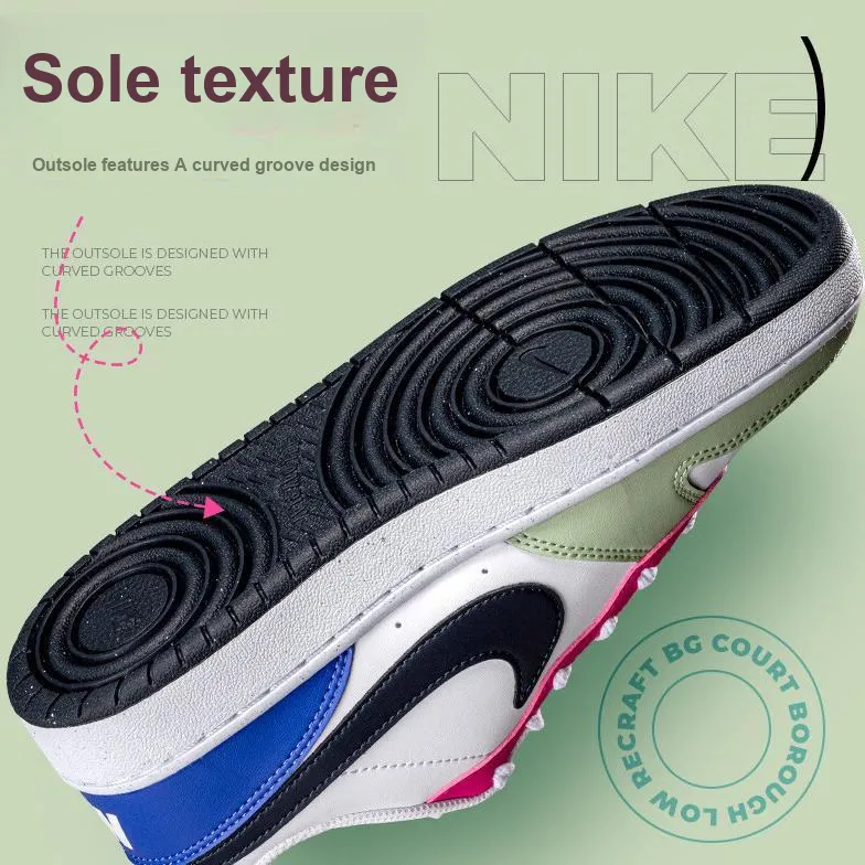 Nike Court Borough Low Honeydew Pink GS-4