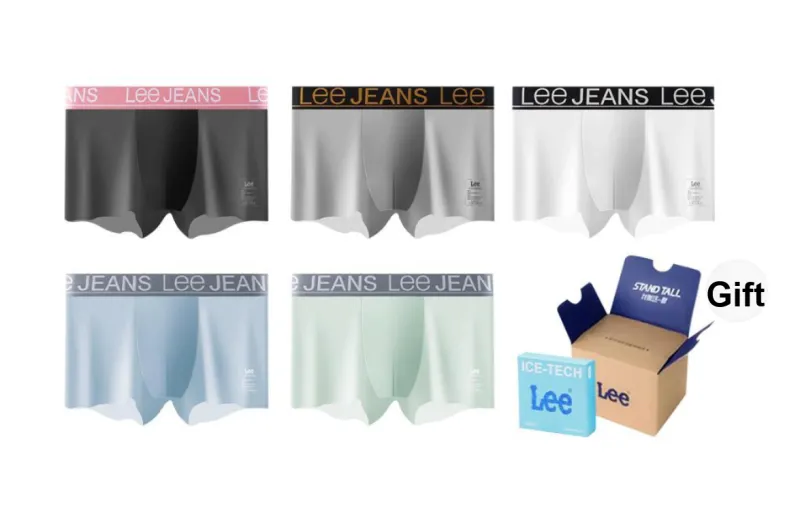 Lee Classic 101 Underpants Men's Box 5 Pack-3