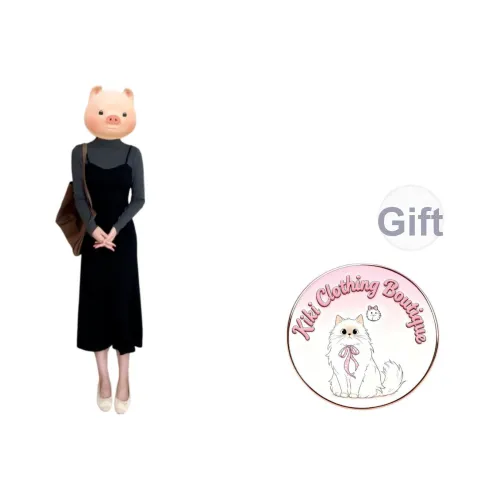 Kiki Clothing Boutique Длинное платье с длинными рукавами женское