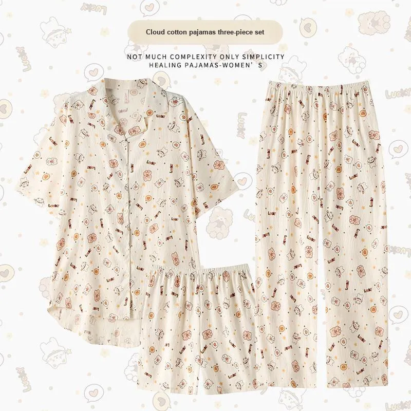 XIAFENYAN Pajama Set Women's Image Color-1
