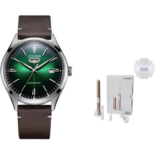 CITIZEN Механический Движение Мужские Часы 40mm*13mm Зеленый