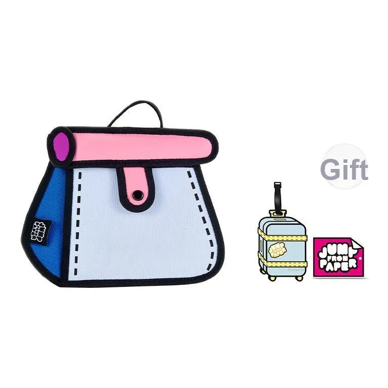 JumpFromPaper Синтетическая кожа полиэстер одно плечо сумка стандартная женская неоновый розовый