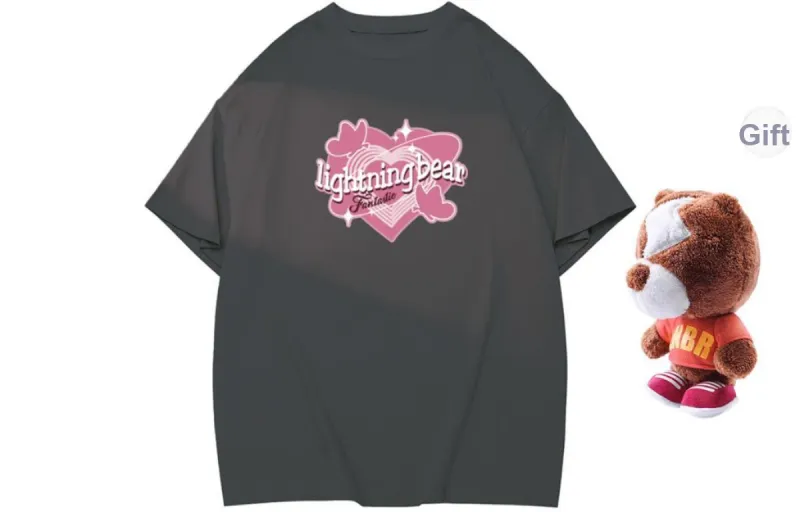 LIGHTNING BEAR T Shirts Unisex-8
