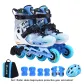 Blue Helmet Protective Gear Roller Skate Bags Clothing Sets