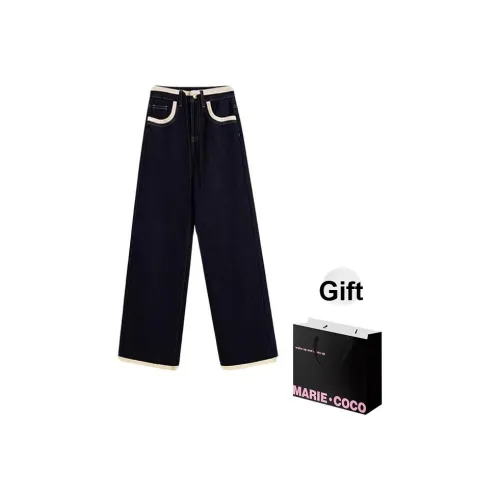 MARIE·COCO Флисовые Джинсы с Подкладкой Женские Джинсы