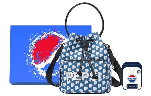 Pepsi Crossbody Bags Marine Blue