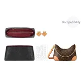 [Set of 3]Burgundy DuPont Paper Liner+Protective Film 1 Set+Abrasion-Resistant Buckle
