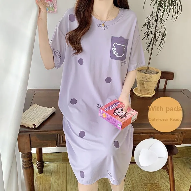 GOSO Nightgown Women's Light Lavender-4