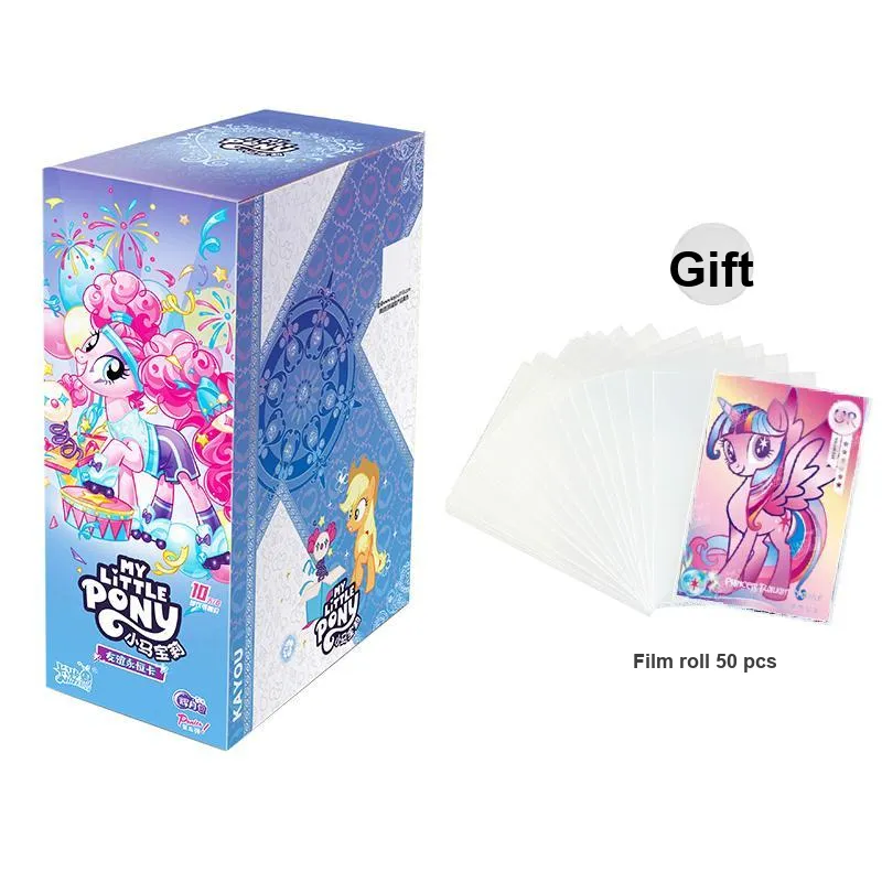 KAYOU Мой маленький пони Сумеречная искра Volume 5 IP Аниме Карточки 18 Пачек Коробка