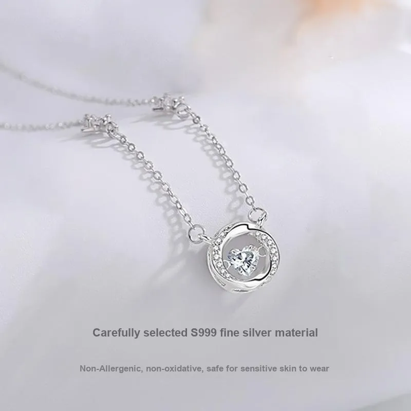 MISS TOOYA Sterling Silver Necklaces Women's-2